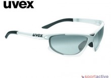 Okulary UVEX HAWK POLAVISION - białe