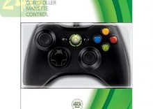 Przewodowy gamepad Xbox 360 - czarny
