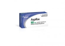 ASPIFOX 75 mg 56 tabletek dojelitowych