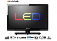 AUDIOSONIC LE 207836 telewizor LED 18,5'' z USB wejciem HDMI VGA oraz tunerem DVB-T MPEG-4