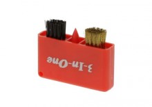 zestaw Bestgolf 3 In 1 Pocket Brush Set - Red