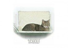 Trixie "De Luxe Hamak" na kaloryfer-legowisko dla kota 45 x 31 x 24 cm białe