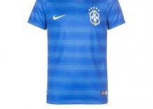 Nike Performance BRAZIL AWAY JERSEY YOUTH 2014 Koszulka reprezentacji niebieski
