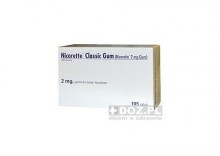 Nicorette Classic Gum, 2 mg, guma do ucia, import rwnolegy, 105 szt