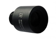 Obiektyw szklany MINI 6mm z korekcj podczerwieni IR, F1.615-L060SIR