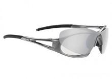 Uvex-okulary Lightning srebrne4716 + 3 pary szkie