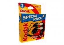 Jednorazowy aparat Kodak SUC Fun Flash 2x27 1+1[3924446]