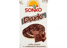 SONKO 65g Wafle Ryowe w czekoladzie deserowej