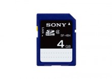SONY SF4B4 Karta SD o pojemnoci 4GB