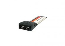 ExpressCard Kontroler USB 2.0 x2 4World