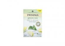 Zielona Herbata Twinings " Light & Delicate" z Cytryną 20 szt