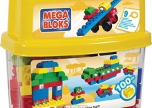 Mega Blocks WIAT WYOBRANI 100 klockw w pojemniku