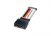 ExpressCard Kontroler FireWire 1394a x2 4World