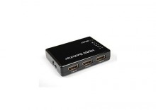 4World Mini Switch HDMI 5x1 , Intelligent Switcher, pilot