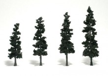 Drzewo iglaste 10,1-15,2cm / 4szt. WoodlandScenics TR1561