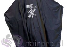 Wodoszczelna peleryna fryzjerska HAIRTIME czarna