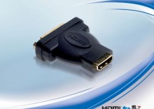 , , cznik PureLink HDMI/DVI - gniazdo HDMI na gniazdo DVI - Basic+ Series - v1.3