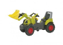 ROLLY TOYS Traktor z adowaczem Claas Arion 640