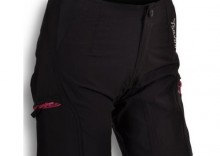 Damskie MTB rowerowe spodnie Silvini Invio WP379 black-purple