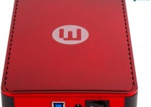 Zewntrzny dysk twardy Kiosk LS - 500 GB, czerwony