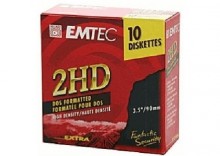Dyskietki EMTEC 3.5 2HD 10sztuk