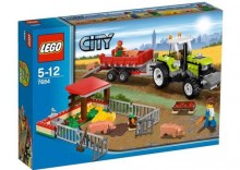 Klocki Lego City Hodowla wi i traktor 7684