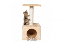 Trixie Drapak Zamora dla kota 61 cm kolor beżowy w czarne łapki