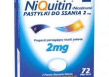 Niquitin 2 mg 72 pastylki do ssania