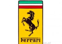 Przypinka kwadratowa Ferrari