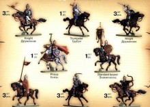 Zvezda 8039 - Rosyjscy konni rycerze XIII-XIV w