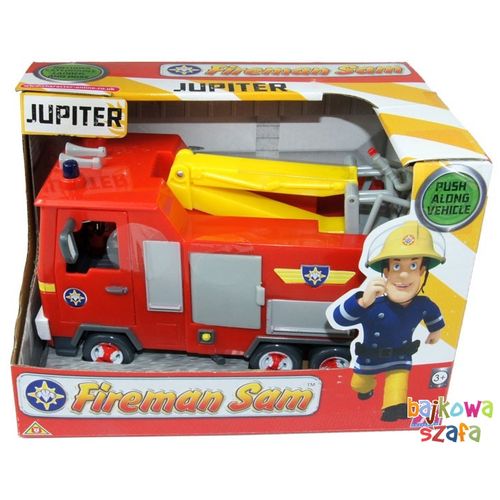 STRAŻAK SAM Samochód wóz strażacki Jupiter z wyposażeniem